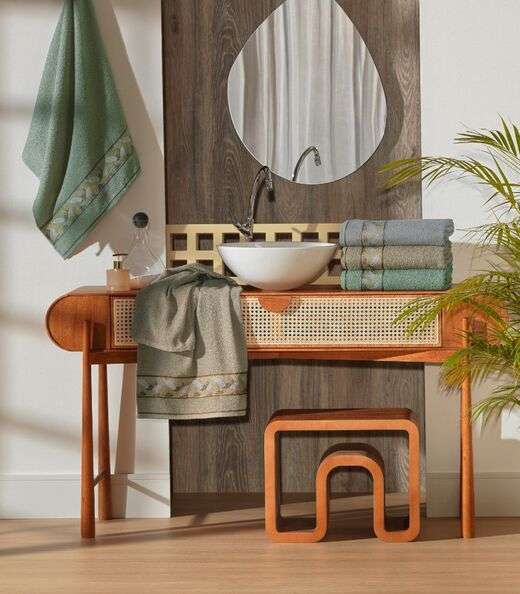 Toalha De Rosto Silvestre Appel Bege