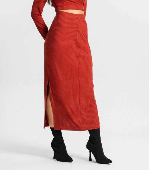 Conjunto de Blusa Com Saia Endless Vermelho