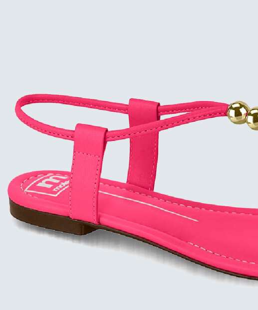 Sandália Feminina Rasteira Moleca 