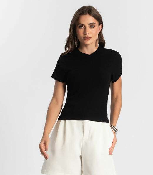 Image_Blusa Feminina Em Ribana Endless Preto