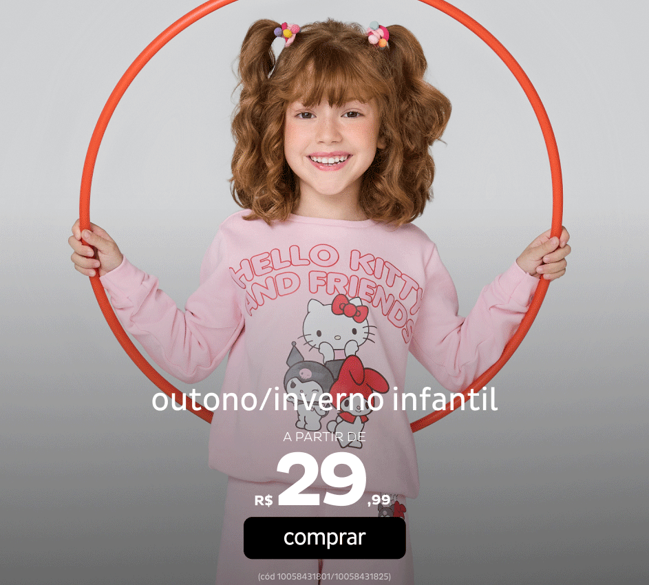 Outono Inverno – Infantil a partir de R$29,99