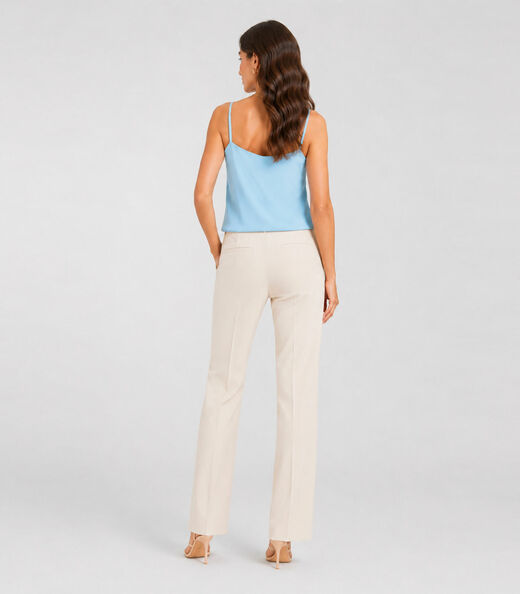 Blusa de Alça Feminina Malha Chanty Infinita Cor Azul