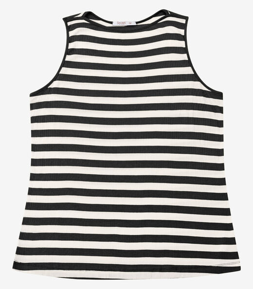 Image_Regata Feminina Ribana Listrada Secret Glam Preto