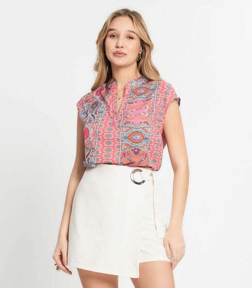 Image_Blusa Feminina Estampa Indiana Select Rosa
