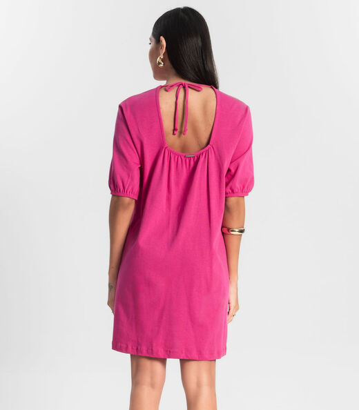 Vestido Feminino Curto Rovitex Rosa