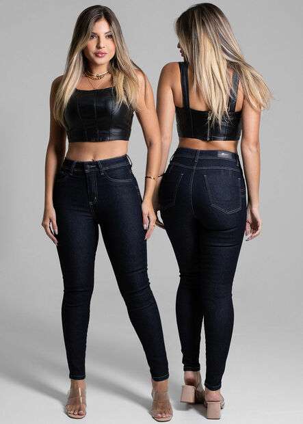 Calça Jeans Sawary Levanta Bumbum - 273212