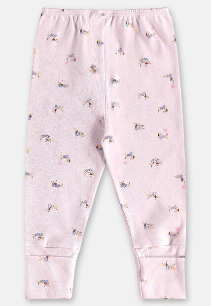 Conjunto em Suedine Bebê Menina Up Baby