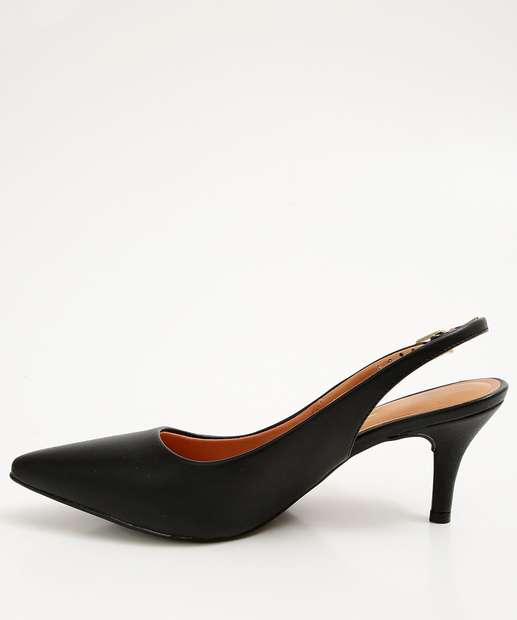 Scarpin Feminino Slingback Salto Fino Vizzano