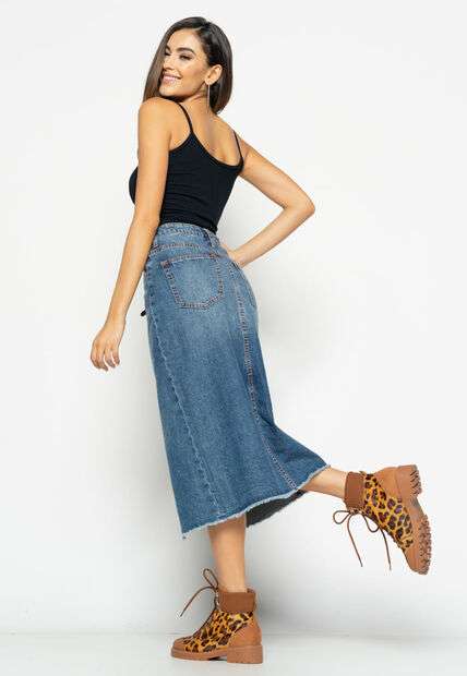 Cropped  Alça Fina Canelado Preto Salvatore Fashion