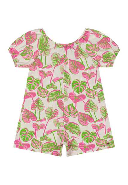 Macaquinho Estampado para Menina Quimby