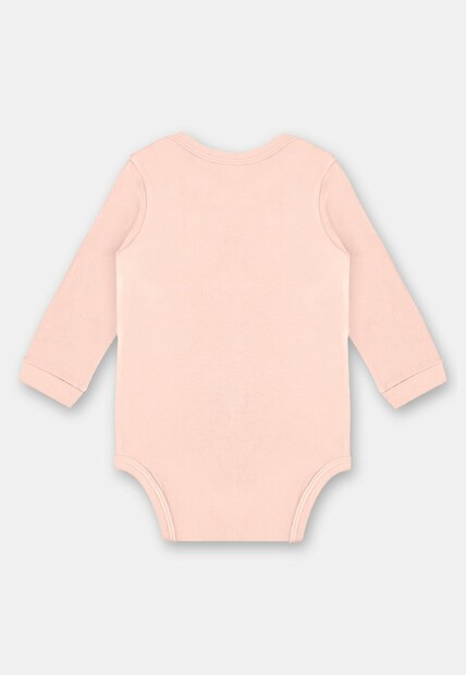 Body Manga Longa em Suedine Unissex para Bebê Up Baby