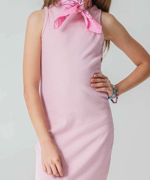 Vestido Infantil Canelado Marisa Tam 10 a 16