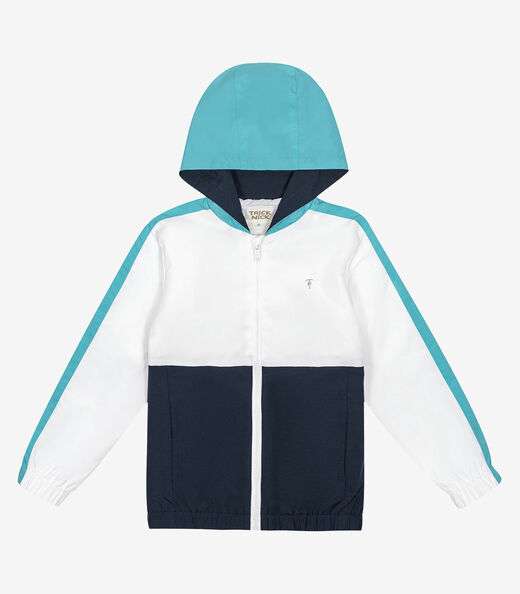 Jaqueta Infantil Em Microfibra Trick Nick Azul