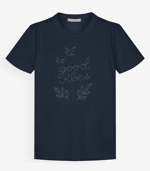 Conjunto Infantil Camiseta Com Bermuda Trick Nick Azul