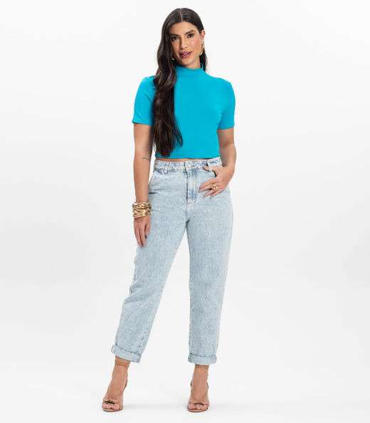 Blusa Feminina Infinita Cor Azul