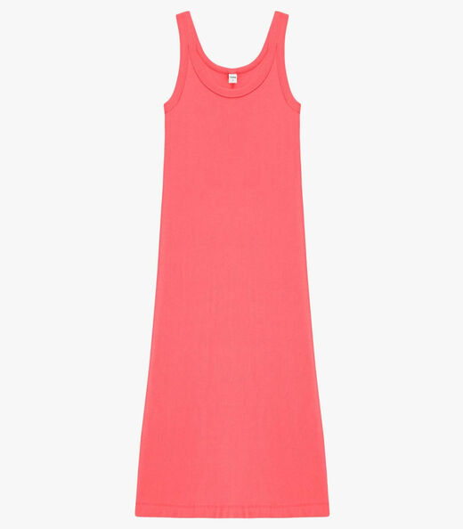 Vestido Midi em Ribana Rovitex Laranja