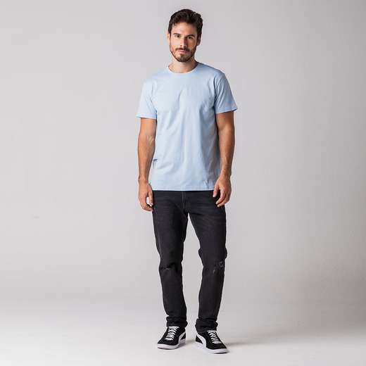 Camiseta Masculina Estampa Rock e Soda