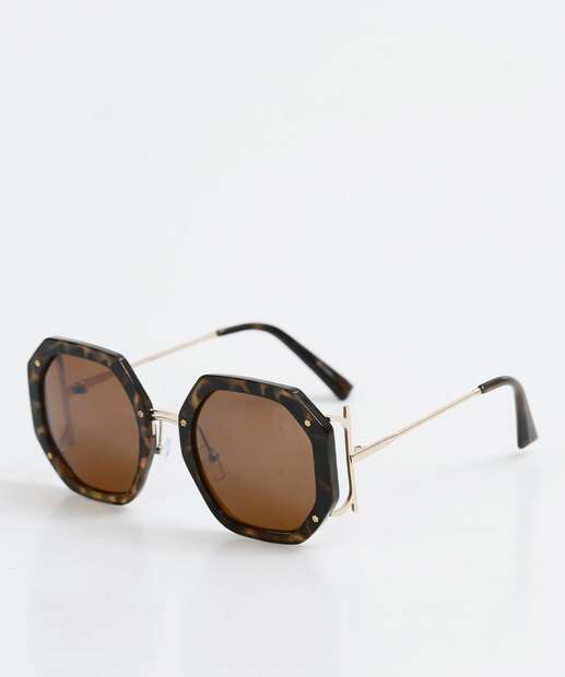 Óculos de Sol Feminino Redondo Marisa