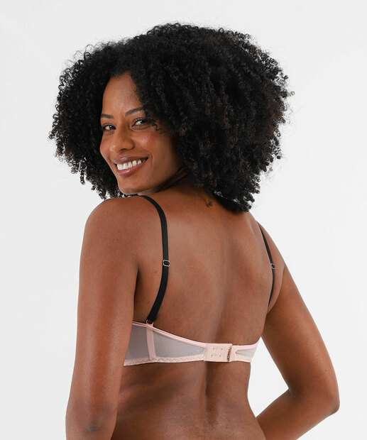 Sutiã de Renda Com Base Tomara Que Caia Marisa Rosa