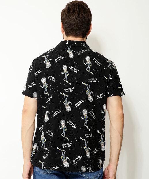 Camisa Masculina Rick E Morty Warner Bros