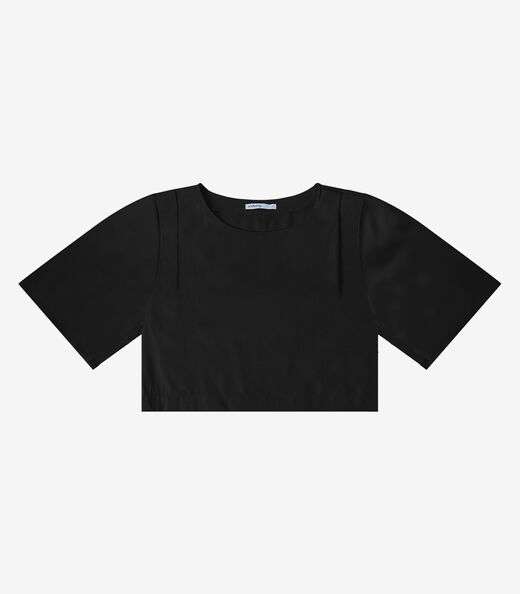 Blusa Feminina  Alfaiataria Endless Preto