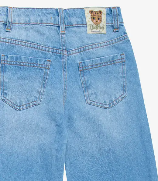 Calça Pantalona Infantil Trick Nick Azul