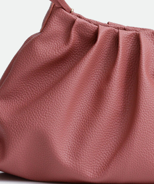 Bolsa de Ombro Baguete Feminina Textura Corrente Marisa