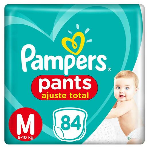 Image_Kit 2 Fraldas Confortsec Pants Bag ”M” Pampers Simples c/ 84 Unidades cada