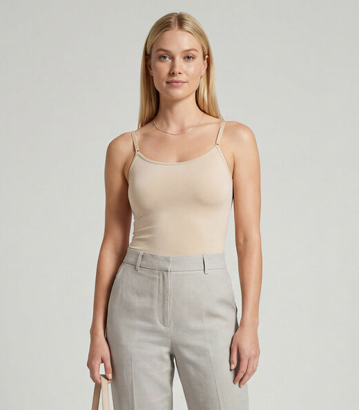 Image_Blusa Regata Em Poliamida Com Bojo Sea Surf Bege