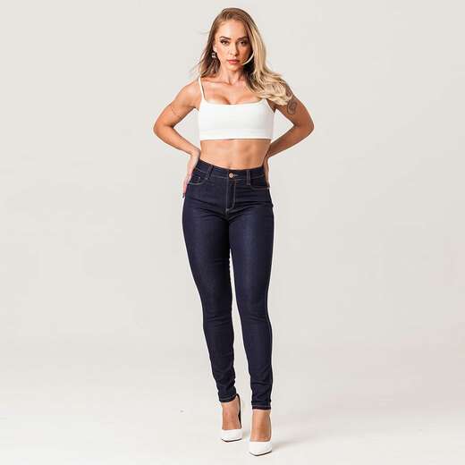 Calça Jeans Skinny Feminina Zune
