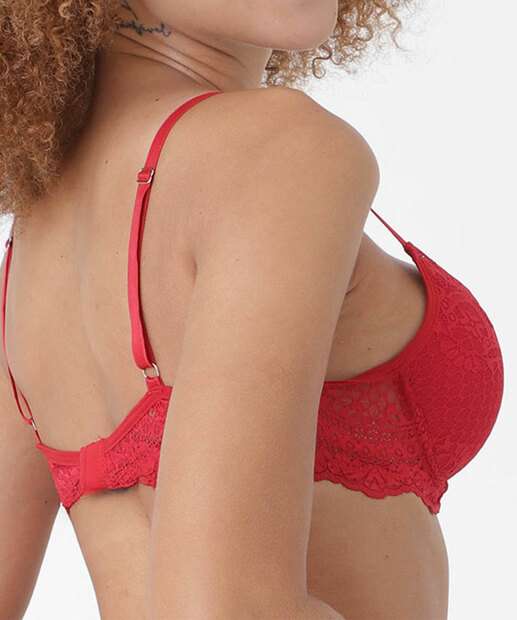 Sutiã de Renda Com Base Marisa