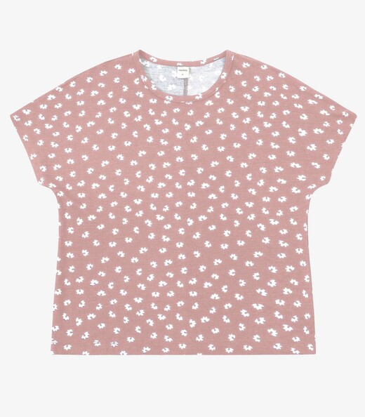 Image_Blusa Feminina Visco Maquinetado Estampada Rovitex Rosa