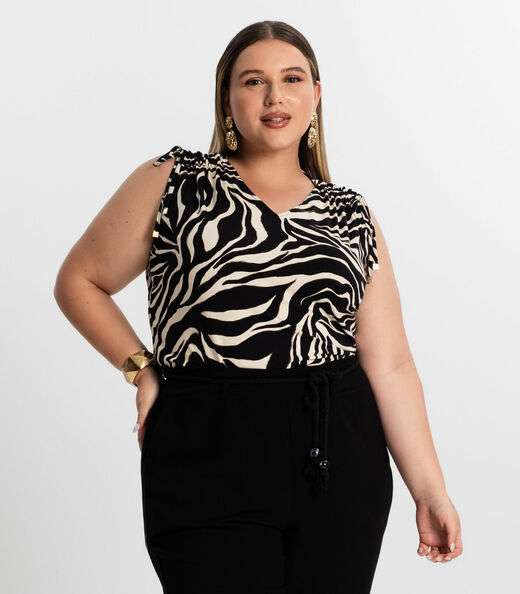 Image_Regata Feminina Plus Size Secret Glam Preto