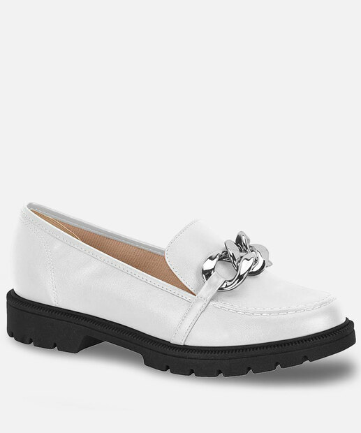Mocassim Loafer Feminino Tratorado Corrente Beira Rio