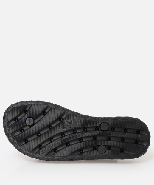 Chinelo Feminino Tiras Textura Meleve Preto