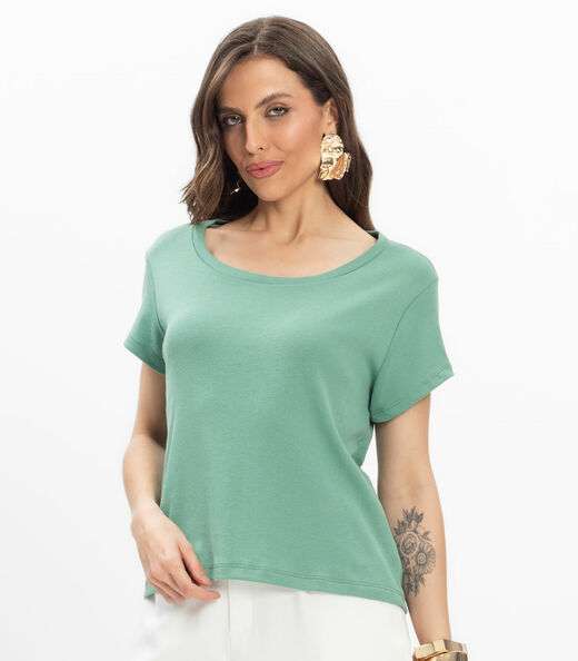 Blusa Feminina Infinita Cor Verde