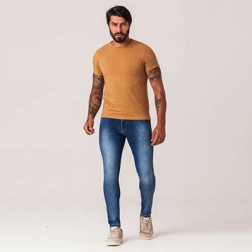 Calça Jeans Skinny Masculina Zune
