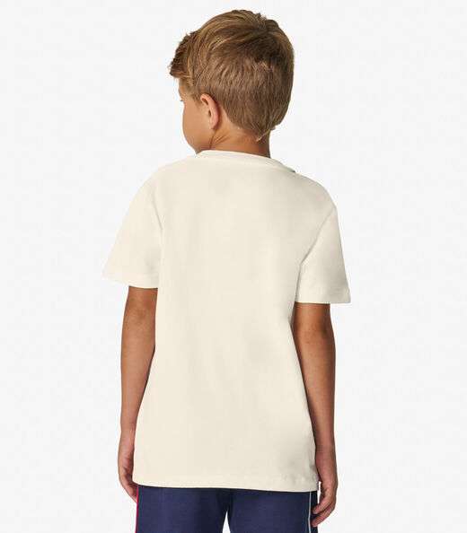 Camiseta Menino em Meia Malha Trick Nick Off White