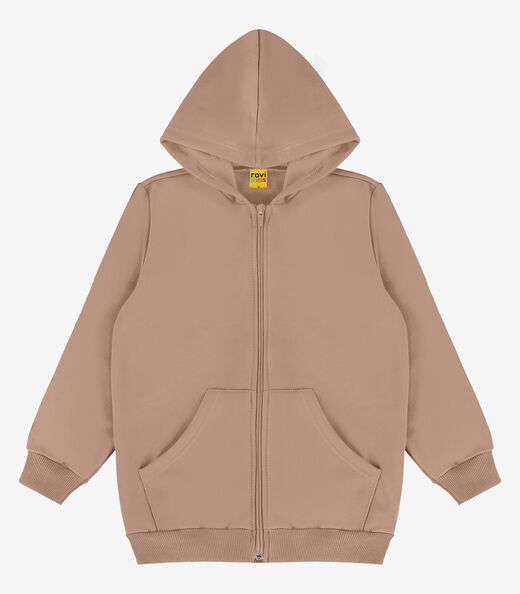 Image_Jaqueta Infantil Moletom com Capuz Rovitex Kids Marrom