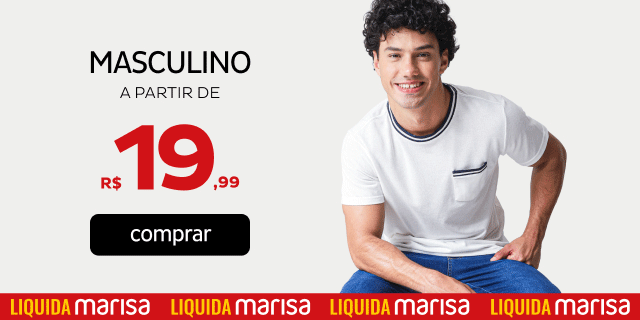 Mascuino a partir de R$19,99