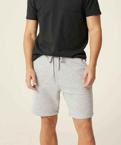 Bermuda Masculina Moletom Mescla 