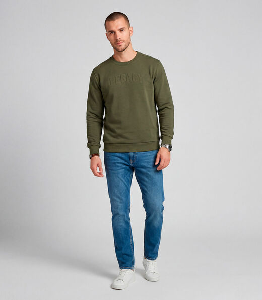 Blusão Masculino Moletom Felpado Bordado Diametro Verde