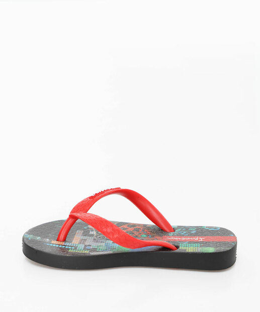 Chinelo Ipanema Infantil Temas Preto 