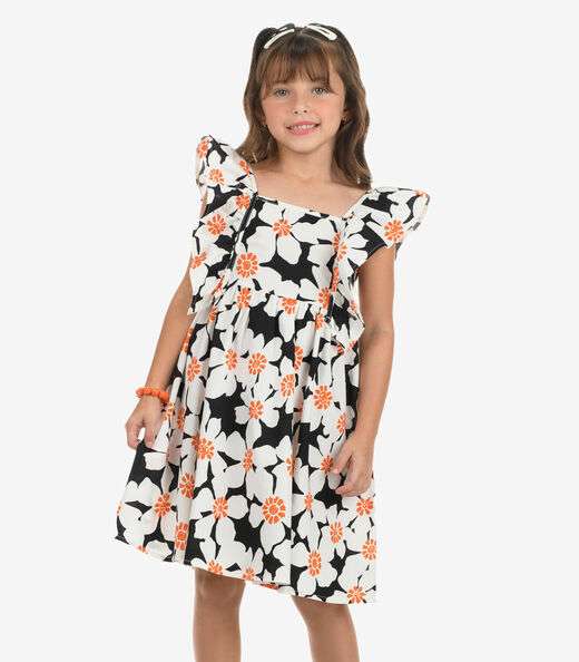 Image_Vestido Feminino Popeline Rovi Kids Preto