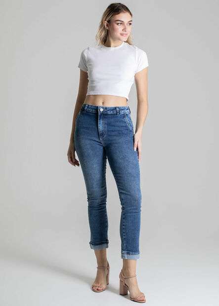 Calça Jeans Sawary Reta - 278407