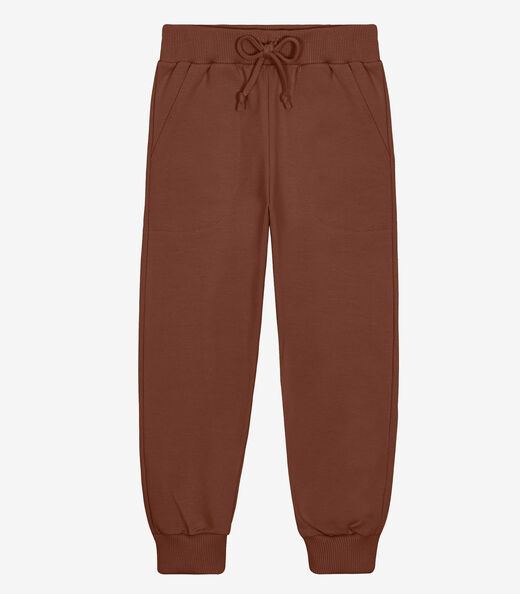 Image_Calça Infantil Feminina Molecotton Trick Nick Marrom