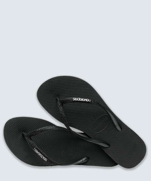 Chinelo Havaianas Feminino Slim Sparkle Me 