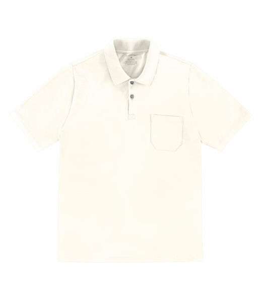 Polo Masculina Com Bolso Cotton Leve Diametro Bege
