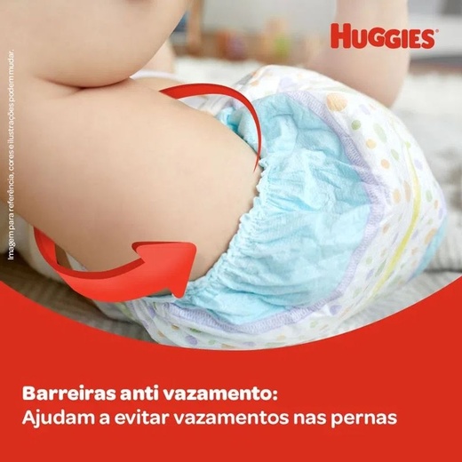 Kit 2 Fraldas Huggies Roupinha Supreme Care Mega Xxg 24 Unidades cada