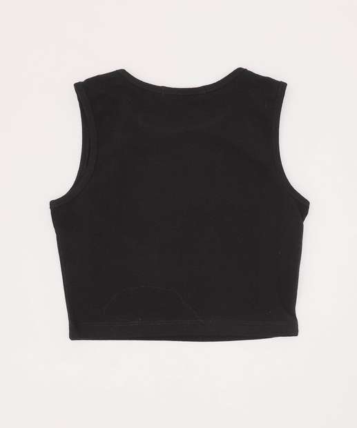 Blusa Juvenil Cropped Regata Marisa Tam 10 a 16